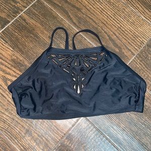Black bikini top